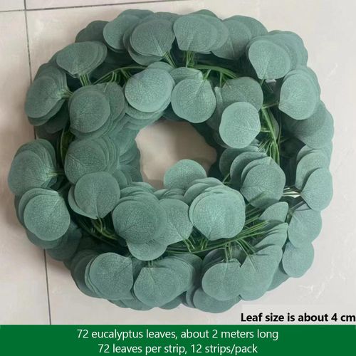 Faux Green Ivy Leaves Vines Hanging Garland DIY Fake Flowers Plants for Garden Wedding Party Home Decor