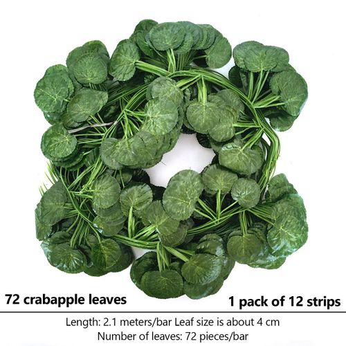 Faux Green Ivy Leaves Vines Hanging Garland DIY Fake Flowers Plants for Garden Wedding Party Home Decor