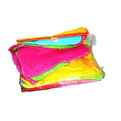 Pack Of 12 Multipurpose Towels - Multicolor