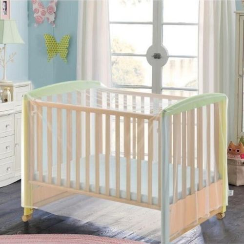 Baby Bed  Net Children's Bed  Net Fine Mesh Universal Insect Net For Baby Cot - White