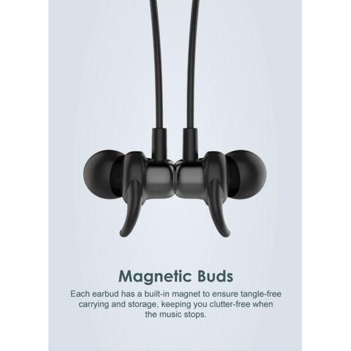 Oraimo  Shark-2 BT5.0 In-Ear Wireless Bluetooth Neckband - Black