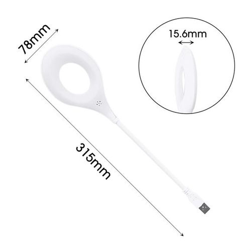 Voice Controlled Night Light Portable USB LED Desk Lamp Eye Protection Home Bedroom Bedside Lighting