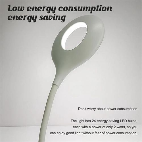 Voice Controlled Night Light Portable USB LED Desk Lamp Eye Protection Home Bedroom Bedside Lighting