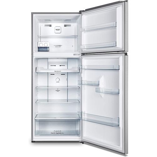 Hisense 488L Freestanding Double Door Refrigerator-Silver