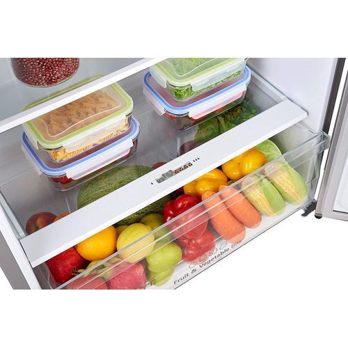 Hisense 488L Freestanding Double Door Refrigerator-Silver