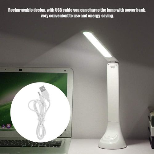 Folding LED Lamp, Rechargeable LED Lamp, Desk Lamp, Reading and Maintenance Lamp, Rechargeable USB Touch Table Lamp, 18 Anti-Glare High Brightness LED Lights