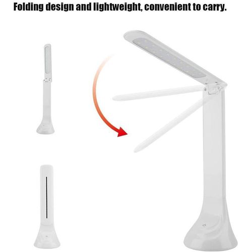 Folding LED Lamp, Rechargeable LED Lamp, Desk Lamp, Reading and Maintenance Lamp, Rechargeable USB Touch Table Lamp, 18 Anti-Glare High Brightness LED Lights