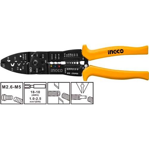 INGCO HWSP101 - Wire Stripper - Orange