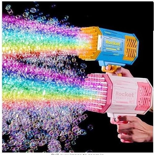 Party Bubble Gun For Celebrity Photos Videos - Multi Color..