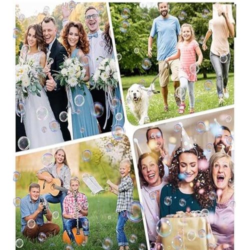 Party Bubble Gun For Celebrity Photos Videos - Multi Color..