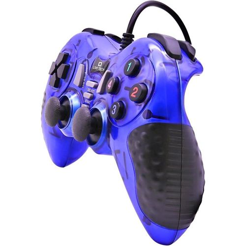 Gamepad Wired USB PC Controller Dual Shock Supports Windows7/W8/W10 with 1.8M Cable Turbo Double Vibration Motor USB Wired Gamepad Versatile Controller