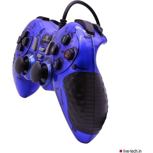 Gamepad Wired USB PC Controller Dual Shock Supports Windows7/W8/W10 with 1.8M Cable Turbo Double Vibration Motor USB Wired Gamepad Versatile Controller