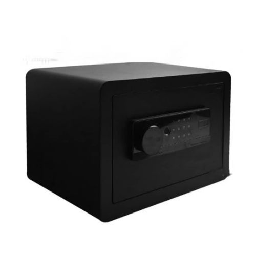 Small Safe Box With Fireproof And Waterproof Bag 1.2 CuFt Fire Proof Safe for Home, Personal Safe with Digital Keypad Key for Money Document Jewelry Medicines Valuables -Black
