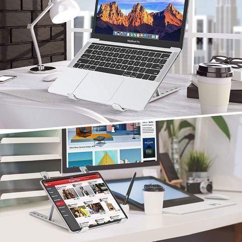 Portable Laptop Stand, PHOCAR Laptop Holder For Desk, Aluminum Adjustable Laptop Stand For IPad, MacBook Pro,Tablets And Laptops, Such As Lenovo ThinkPad, Dell Inspiron Suitable For 14