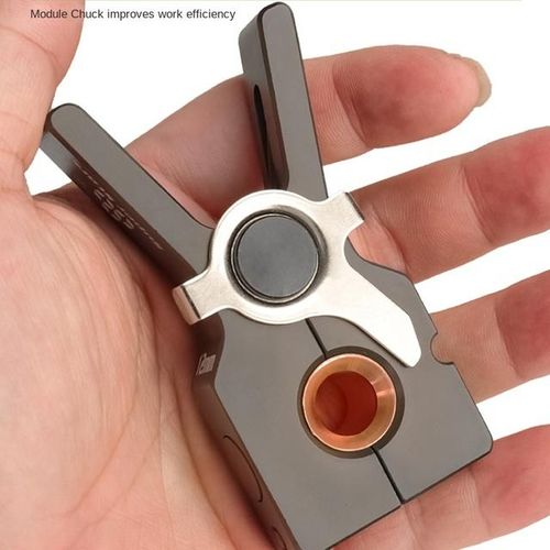 Lithium Flared Chucks For DSZH ST-E900A Copper Expander Bell Mouth Expander Air Conditioner 1/2 1/4 3/8 5/8 3/4 6mm-pipe clam 10MM_Yellow