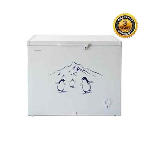 Hisense 260L Chest Freezer-Silver