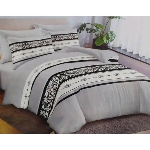 Generic Xim Duvet cover set with one bedsheet and 2pillowcases 6 by 6 multicolour