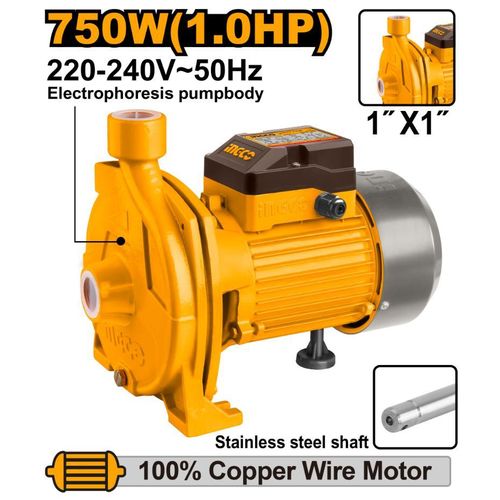 INGCO CPM7508 - Water Pump - Orange
