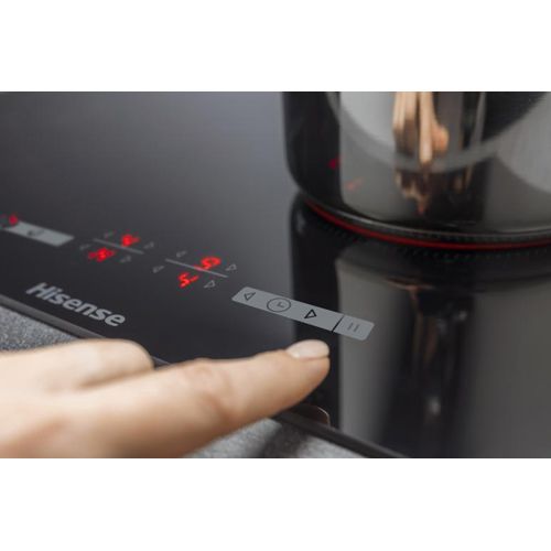 Hisense Built-in 60 x 60 Coverage Glass Ceramic Full Electricity Hob Black