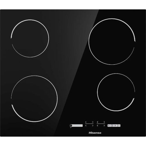 Hisense Built-in 60 x 60 Coverage Glass Ceramic Full Electricity Hob Black