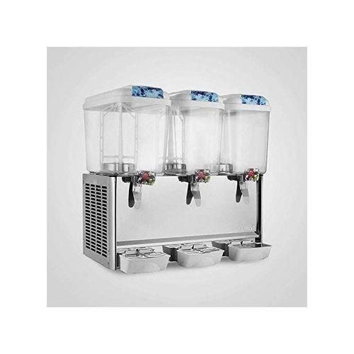 Fast Cooling Juice Water Dispenser Cooler With Three Compartments Each Of  18 Liters Designs Vary-Multicolour
