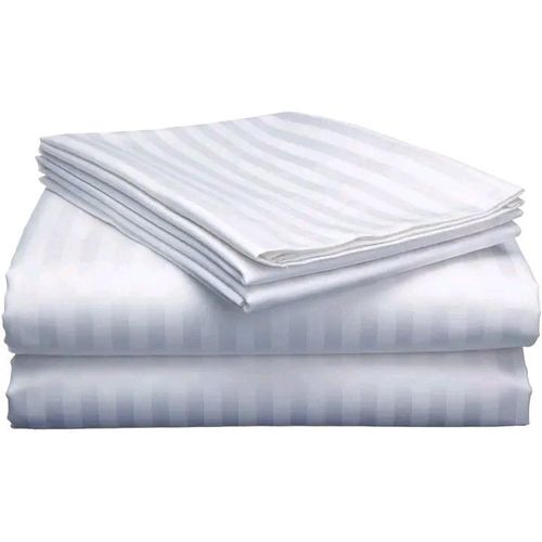 Cotton bedsheet 6*6 white