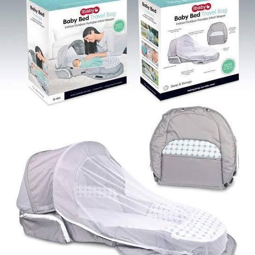 Ibaby Baby Bed Travel Bag-Gray