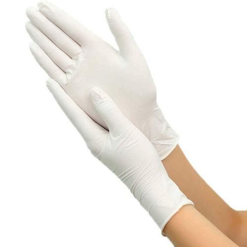 Universal Latex Gloves Disposable White Non-Slip Acid