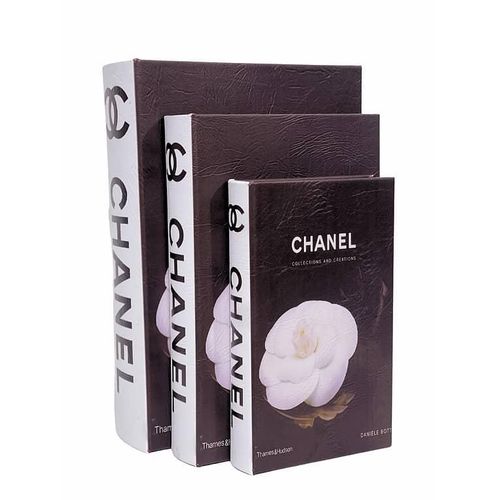 3 Pieces Faux Books for Decoration - Modern Fashion Decorative Books Set for Hardcover Home Decor Art Stacks Display for Office Bar Coffee Table Rustic Farmhouse Bookshelf Safe Box