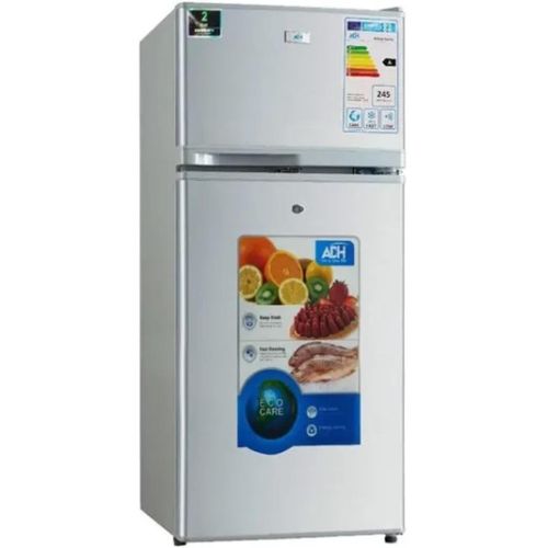 ADH 108 Litres Double Door Refrigerator-Silver/Grey