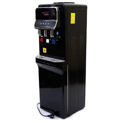 Mexxi 3 Tap Hot & Cold Water Dispenser With Compressor And Fridge - Multicolor