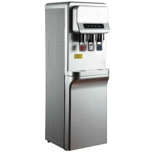 Mexxi 3 Tap Hot & Cold Water Dispenser With Compressor And Fridge - Multicolor
