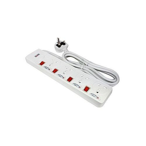 Borl 4Ways Heavy Load Extension Cable-White