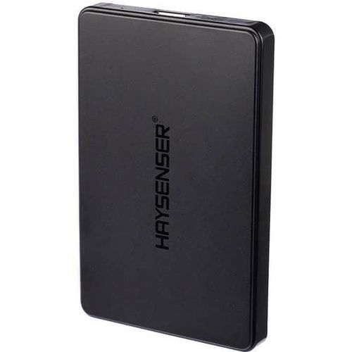 USB 3.2 Gen 1Ultra Speed Hard Drive Enclosure, Size 2.5 Inch Micro Portable Disk, Easy Convert SSD & HDD From Internal to External 5TB HDD- Black