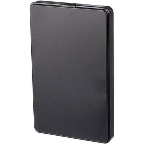 USB 3.2 Gen 1Ultra Speed Hard Drive Enclosure, Size 2.5 Inch Micro Portable Disk, Easy Convert SSD & HDD From Internal to External 5TB HDD- Black