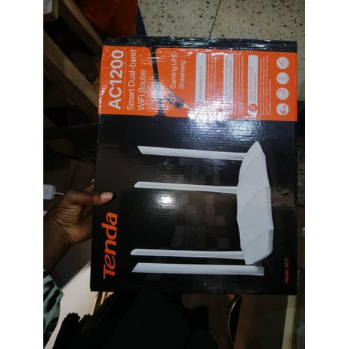 AC1200 Dual Band Gigabit Smart WiFi Router Gaming UHD Streaming , 5Ghz High Speed Wireless Internet Router, MU-MIMO, Beamforming, Long Range Coverage by 4x6dBi Antenna, IPv6, Guest WiFi, AP Mode- Multicolor