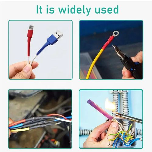 Black Heat Shrink Wrap Tube Heat Shrinkable Tubing