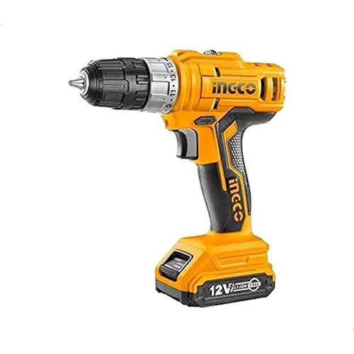 INGCO CDLI1222 - Lithium-Ion Cordless Drill - Orange