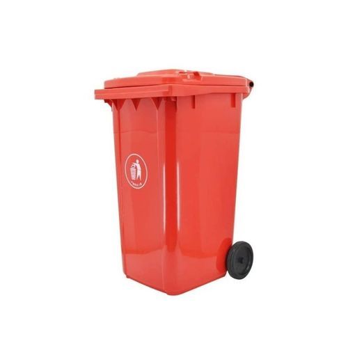 Heavy Dust Bin 240 ltr - Red