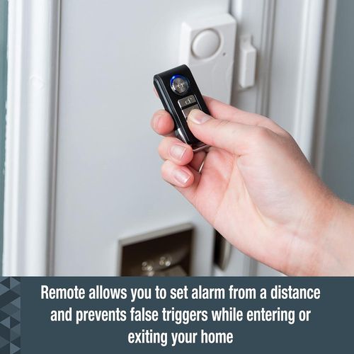 Standalone Wireless Window & Door Alarm Open Sensor Contact For Home Alarm System - White
