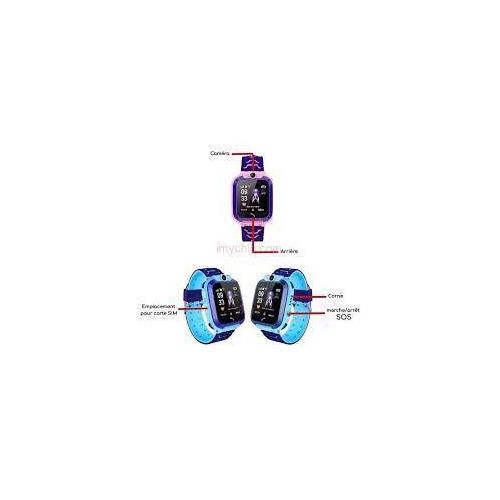 Kids Smart Watch To Follow Your Children  GPS 400mAh Smart2030 C003- Multicolor