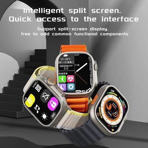 Smart Watch XS8 Pro Ultra  Bluetooth Phone Waterproof Wireless Charging HD Screen