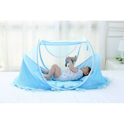 Baby Delight Portable Baby Mosquito Net -Blue