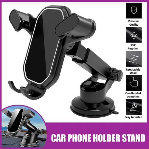 Mobile Phone Holder Car Phone Holder 2024 Upgrade Clip Car Hand Free Holder, Suitable for iPhone, Android and Other Mobile Phone Car Universal Holders