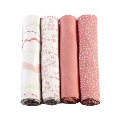 4 Pack Receiving Blankets - Multicolor