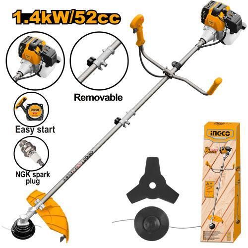 INGCO GBC5524421 - Gasoline Grass Trimmer And Bush Cutter - Orange