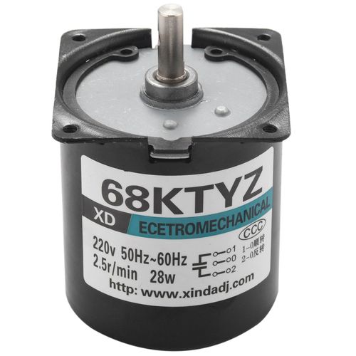 915 Generation 1Pcs 68Ktyz Mini Gear Motor Ac 220V 28W 2.5R/Min Large