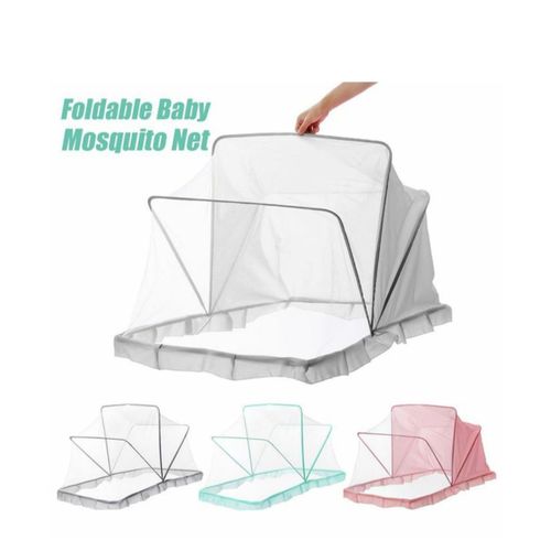 Foldable Baby Book Mosquito Net-White