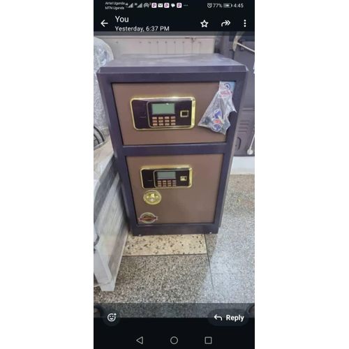 Large Double Door Safe Security Safe Box Secret Hidden Piggy Bank, Separate Steel Storage Space Strong Box Electronic Digital Lock For Money Gun Jewel  Hotel Office And Home Use- Multicolor