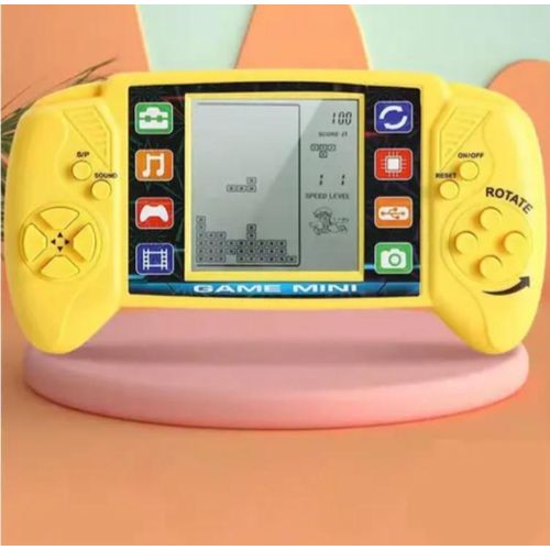 Brick Game with Big Screen, Puzzles, Yellow